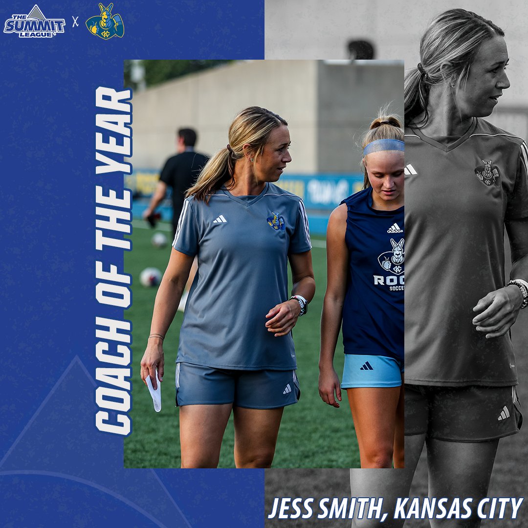 The Summit League (@thesummitleague) on Twitter photo โฝ๏ธ #SummitWSOC Individual Awards โฝ๏ธ
๐๐จ๐๐๐ก ๐จ๐ ๐ญ๐ก๐ ๐๐๐๐ซ: Jess Smith, <a href="/KCRoosWSoccer/">Kansas City Women's Soccer</a>
๐ฐ bit.ly/45Q6FSe
#ReachTheSummit โฝ๏ธ #SummitWSOC Individual Awards โฝ๏ธ
๐๐จ๐๐๐ก ๐จ๐ ๐ญ๐ก๐ ๐๐๐๐ซ: Jess Smith, <a href="/KCRoosWSoccer/">Kansas City Women's Soccer</a>
๐ฐ bit.ly/45Q6FSe
#ReachTheSummit