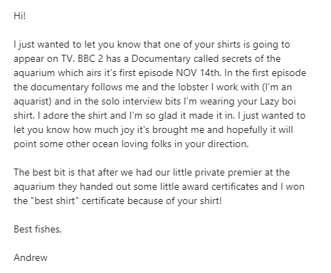 I LITERALLY JUST GOT ONE OF THE BEST EMAILS EVER?? AAHH??? 😭😭😭