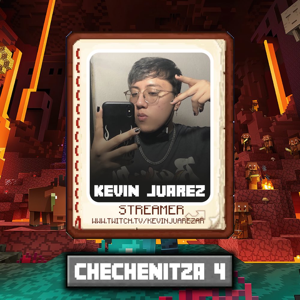 kevinjuarezar's tweet image. Con ustedes… el mejor fichaje de la historia para #Chechenitza4 Kevin el KJ 😈🎙️

Vamos a estar dándole al roleito, troleito, rimas, y risas 🫡🥳 

Todo a través de mi canal de Twitch
twitch.tv/kevinjuarezar

“A por ese castillo… ⚔️” 
@ChechenitzaS 🏰
