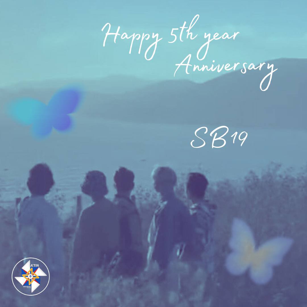 ATINSingapore's tweet photo. 🎉 Happy 5th Anniversary SB19! 🎉

From the debut of "Tilaluha" to the remarkable journey you've embarked on, it's truly an incredible ride! 🚀

🎶 Remember the days when you weren't widely known? You've come so far, achieving one milestone after another. Your passion, talent, and dedication have made you the shining stars you are today.

As A’TIN, we're incredibly proud to witness your growth and success. Here's to many more years of awesome music and unforgettable moments!

Congratulations on your 5th anniversary, and let's keep reaching for the stars together! 🌟🎵🎂🥳

FIVE YEARS WITH MAHALIMA
@SB19Official #SB19
#HappyAnniver5arySB19