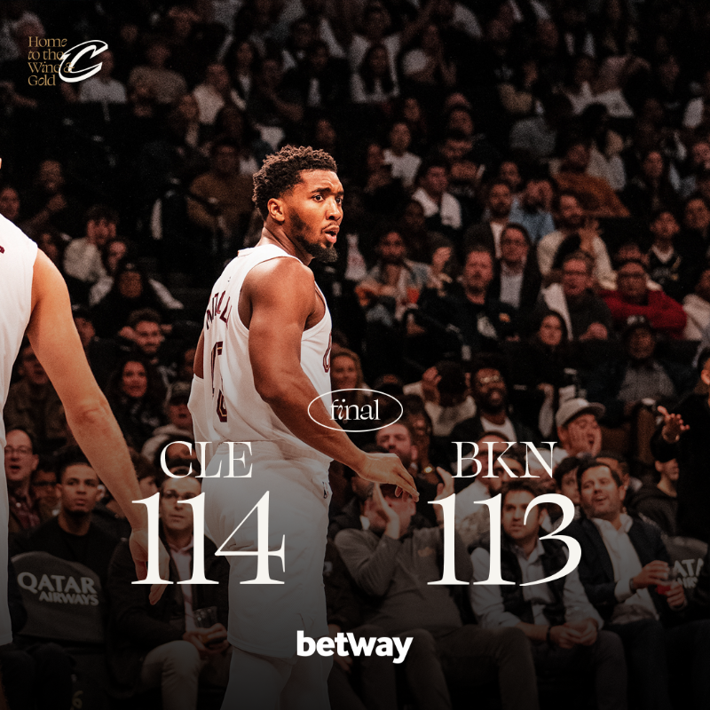 cavs's tweet photo. GAME ONE IS OURS. #LetEmKnow

📊 Stats &amp; Highlights 👉 https://t.co/WorFnB5u6o
📸 Photos 👉 https://t.co/EJxGuOz2F1