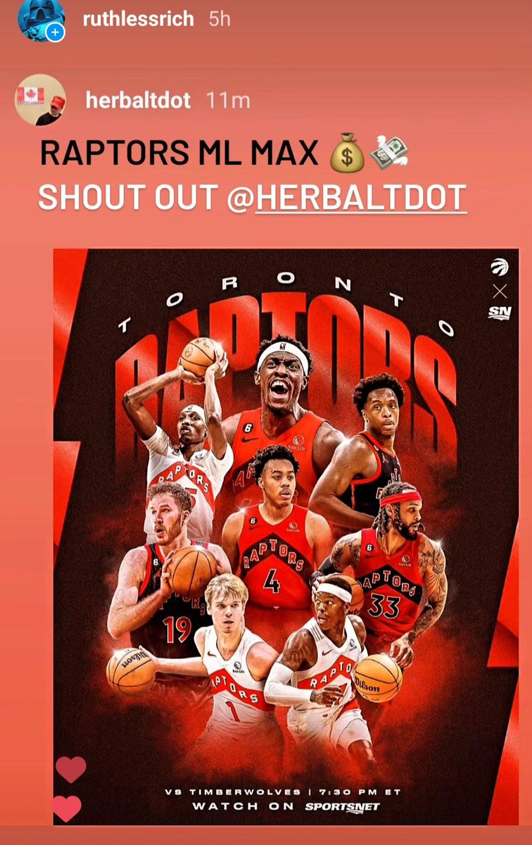 capper_world's tweet photo. @NBA is back. First cash of the season. @Raptors ML Max 💰 🤑 💸 Hometown Hero of the 6ix   #NBA #Raptors #Toronto https://t.co/2hAiTupDl1
