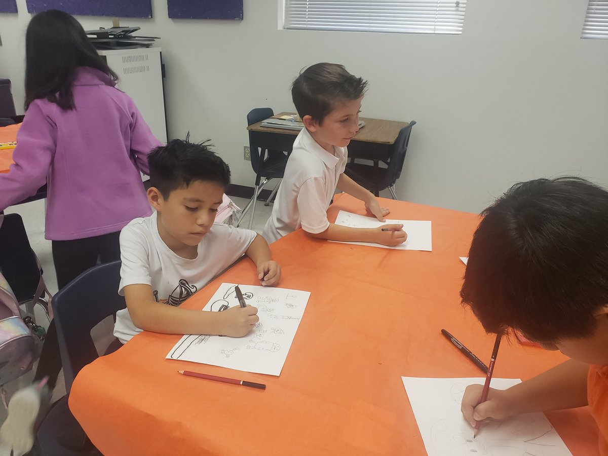 Loving Art Club! These kids are awesome! #knightschangetheworld