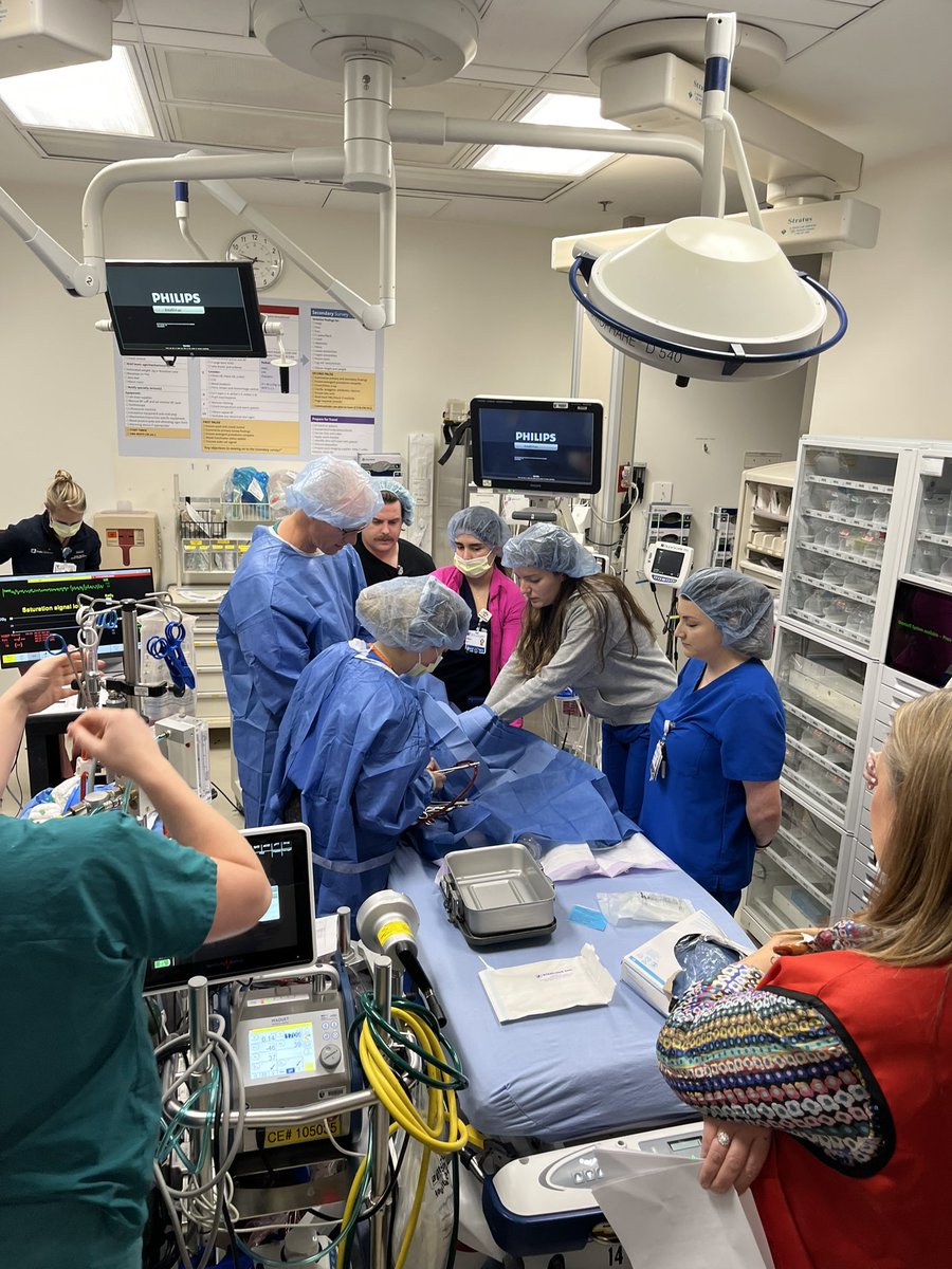 dukeacpnp's tweet photo. 🌟💙 Sim Day!
#PedsICU + #PedsED = #IPE
Deliberate Practice
makes us
#bettertogether
@Duke_Childrens @DukePCCM
#Simulation https://t.co/X3VHm6GALe