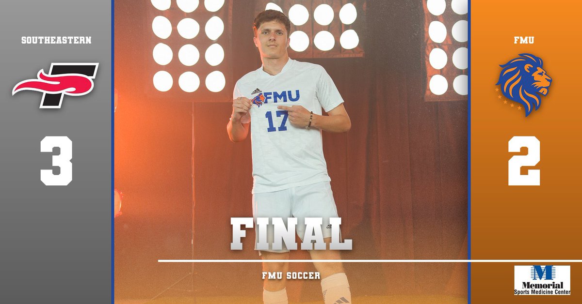 Tough loss to take on the road after being 2-0 up at half.

We bounce back Saturday and go again.

#GoLions