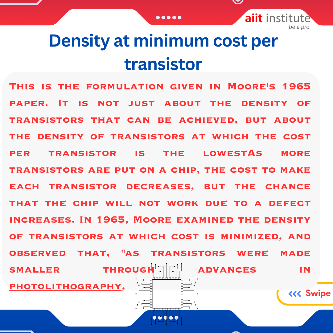 AIIT_INSTITUTE's tweet photo. About Moore's Law~
.
.
.
#aiitinstitute #vlsi #vlsicareer #vlsitraining #vlsijobs #semiconductor #training #bangalore #google #design #offlineclasses https://t.co/Hc7AZ7GPNu