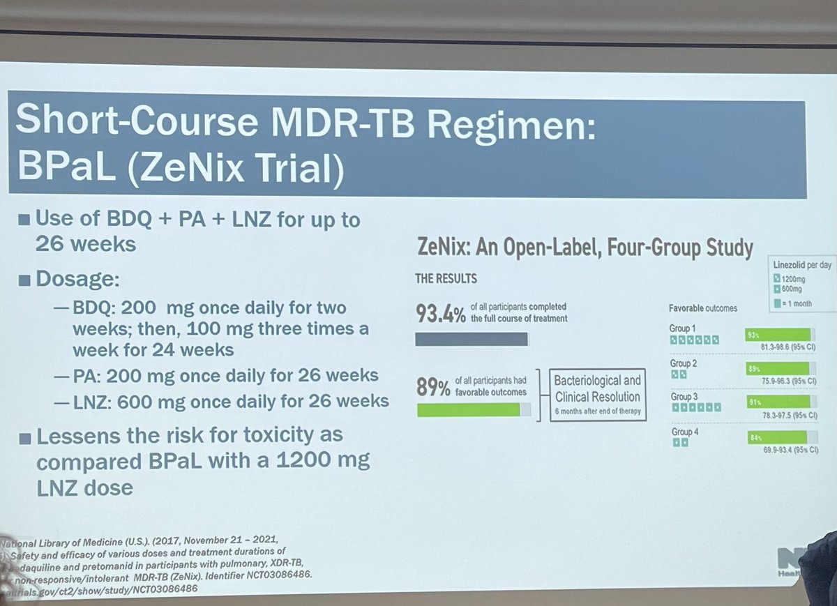 drraghutg's tweet photo. Three landmark trials to know in Rx of MDR/XDR TB ⁦@NJMS_GTBI⁩ #BPaL #Nix-TB #TB-PRACTECAL  #ZeNix https://t.co/8pR4AOhnQW