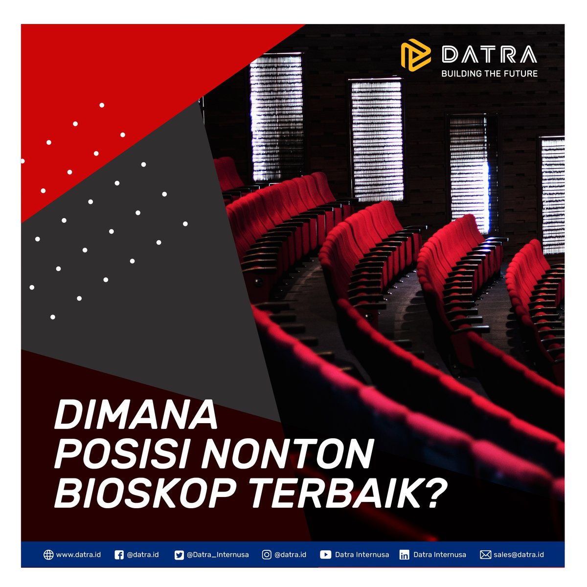 Datra_Internusa's tweet image. Dimana posisi nonton bioskop terbaik versi kamu?
----------
Untuk informasi produk Datra, Follow Juga instagram @Datra.sports

#KursiAuditorium #Auditorium #MiniTheater #BioskopMini