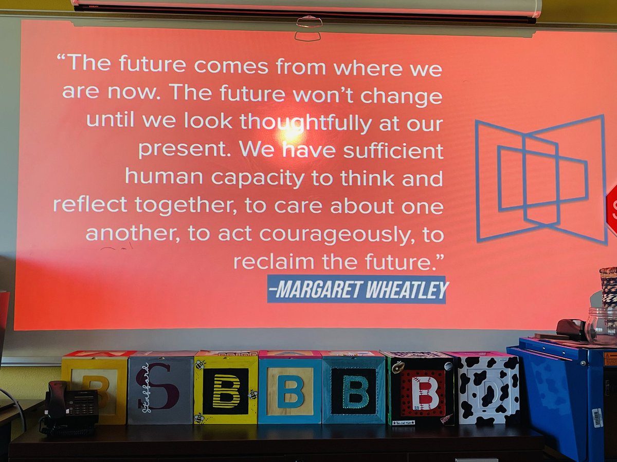 ReyesElementary's tweet photo. We spent the day with @kaitbaldwinTX @TranscendBuilds @ElPasoCF analyzing data and trends 🦅 A unique and amazing opportunity 💙🧡 #BeCanutillo https://t.co/AXEC4B6llS