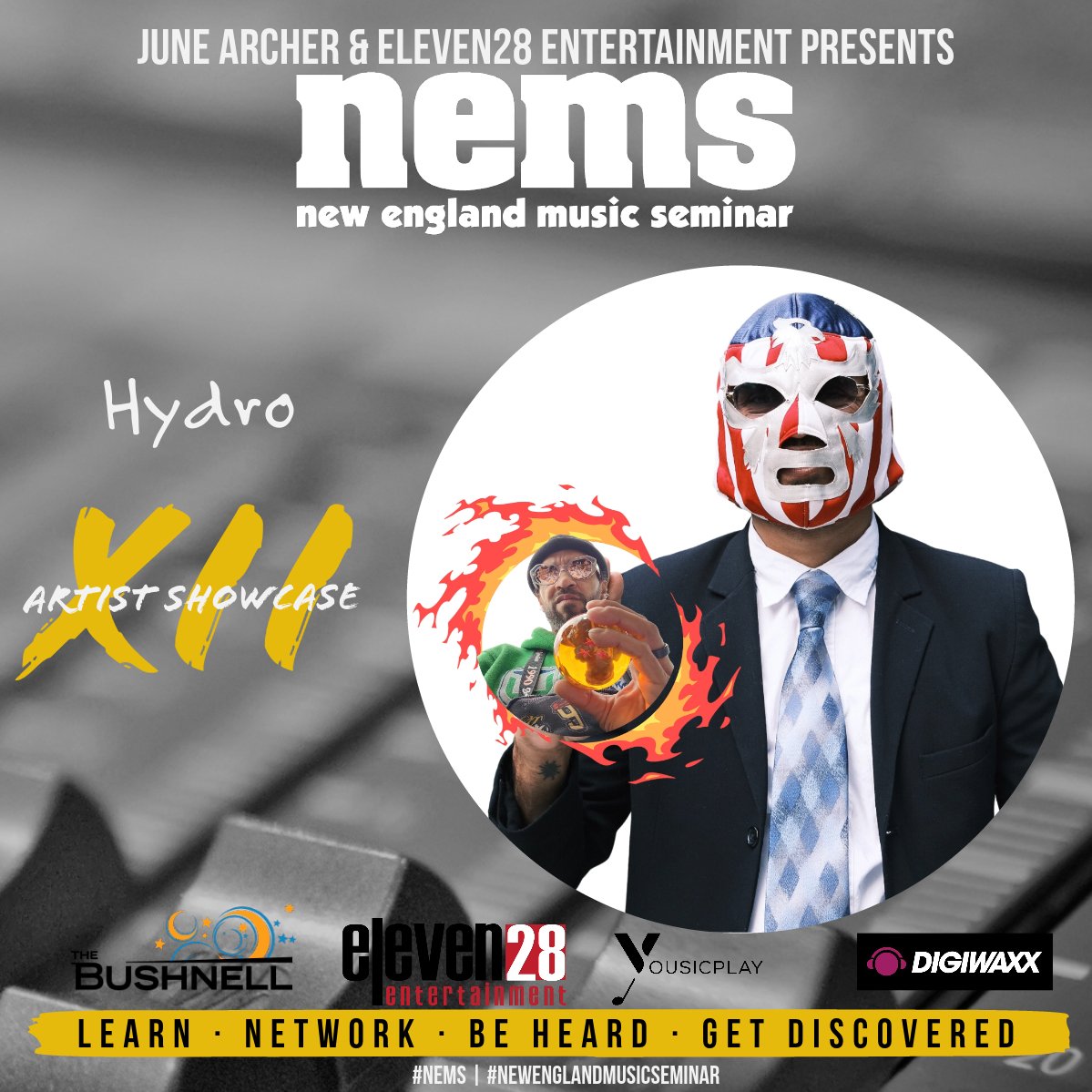 Peace this weekend in Hartford <a href="/JuneArcher/">June Archer</a> presents <a href="/NEMSTV/">New England Music Seminar (NEMS)</a> #NewEnglandMusicSeminar #NEMS