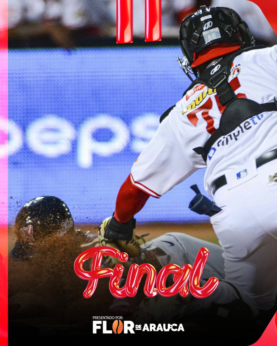CardenalesDice's tweet photo. Resultado final del encuentro:
#Tigres 5 - 3 #Cardenales
Mañana recibimos a Bravos de Margarita a las 7:00 PM desde el Antonio Herrera Gutiérrez.
Presentado por #cafeflordearauca #marross #doñaemilia #facilitobet
#Cardenales #SomosUno 🆑 https://t.co/M0IoJD7h2u