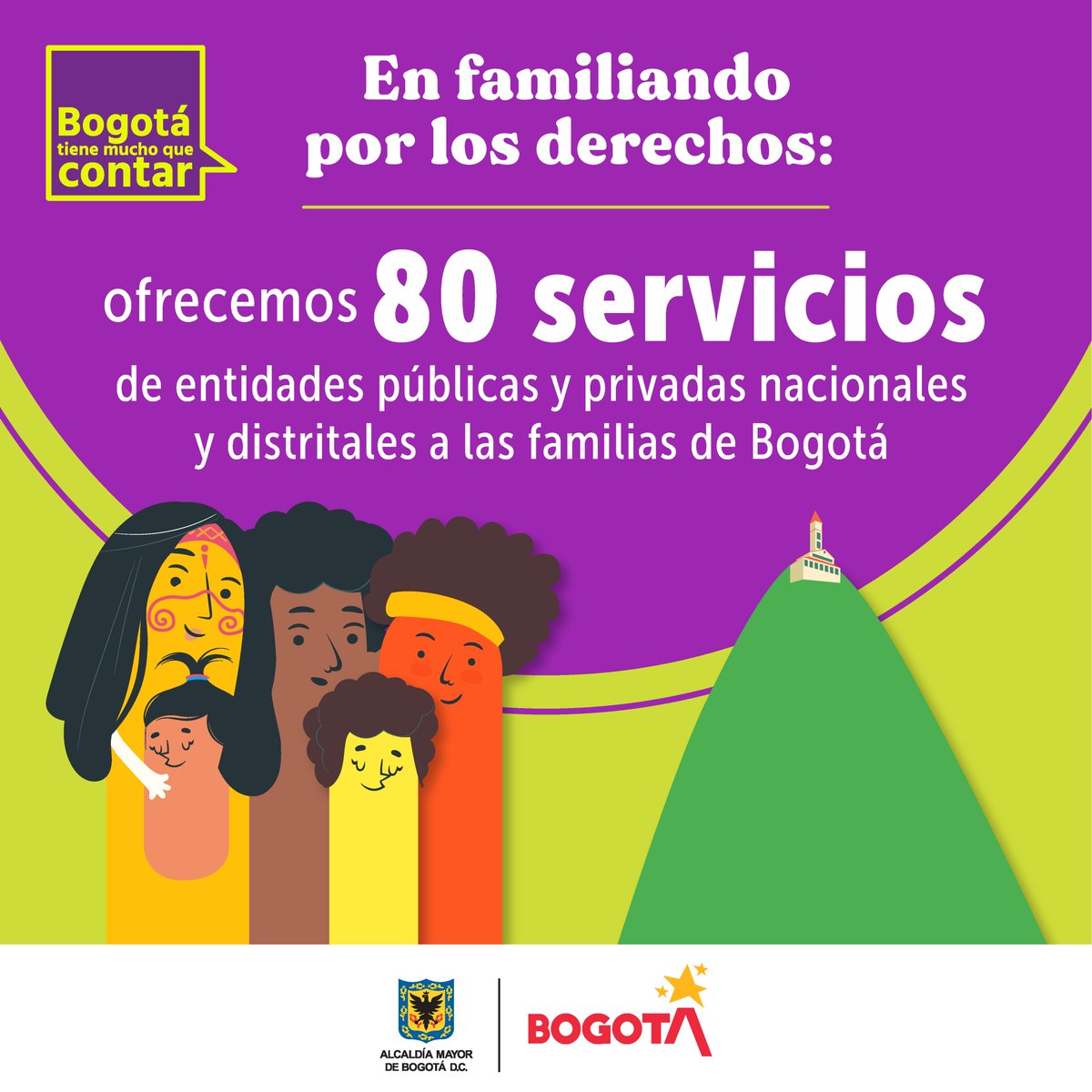 👉El portafolio de servicios para las familias de Bogotá está enfocado en que sus integrantes tengan una vida libre de violencias, donde se promueva la unidad, el goce de la intimidad, una vivienda digna y seguridad económica.
 
Ver más 👀bit.ly/FamiliandoPorL…
#SacaLoMejorDeTi