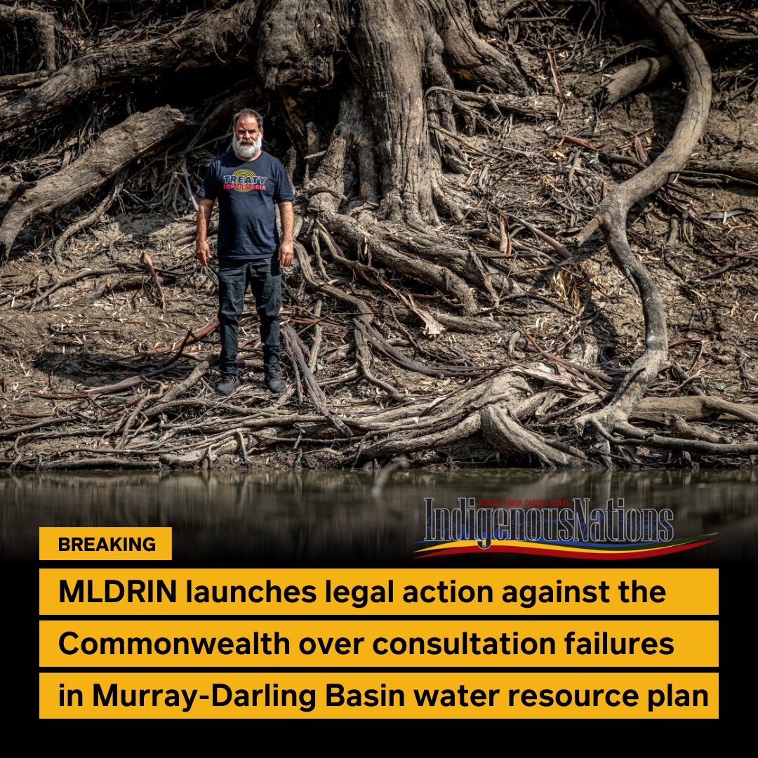 MLDRIN vs the Commonwealth. Basin Nations need to be properly consulted on the laws, regulations and plans that everyone in the system must abide by, and Basin Nations need to be listened to. #waterislife #mdb #murraydarlingbasin #waterlaw