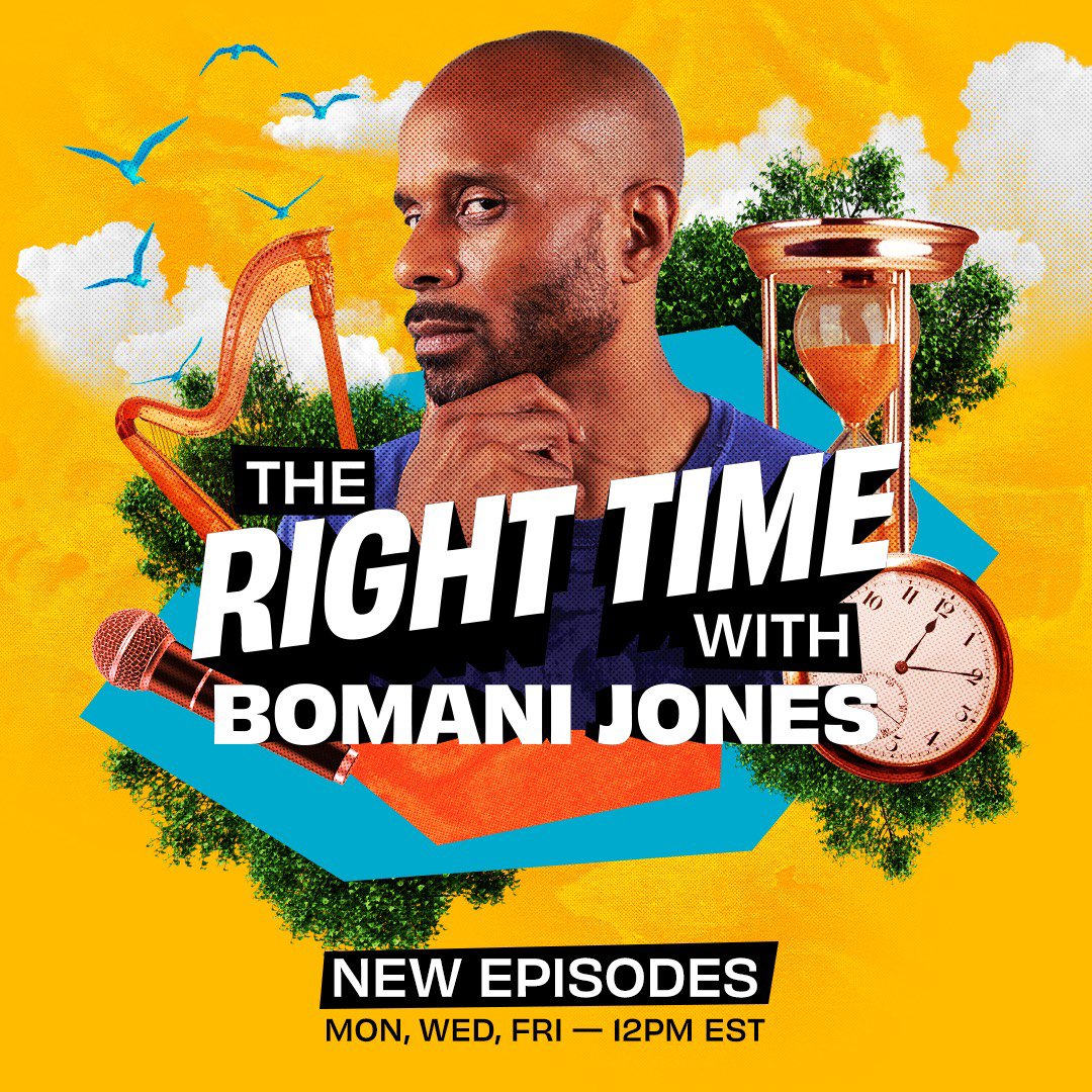 gkrysa's tweet photo. So nice to see @bomani_jones in my podcast feed again. #TheRightTime https://t.co/eTJvs0sfgR