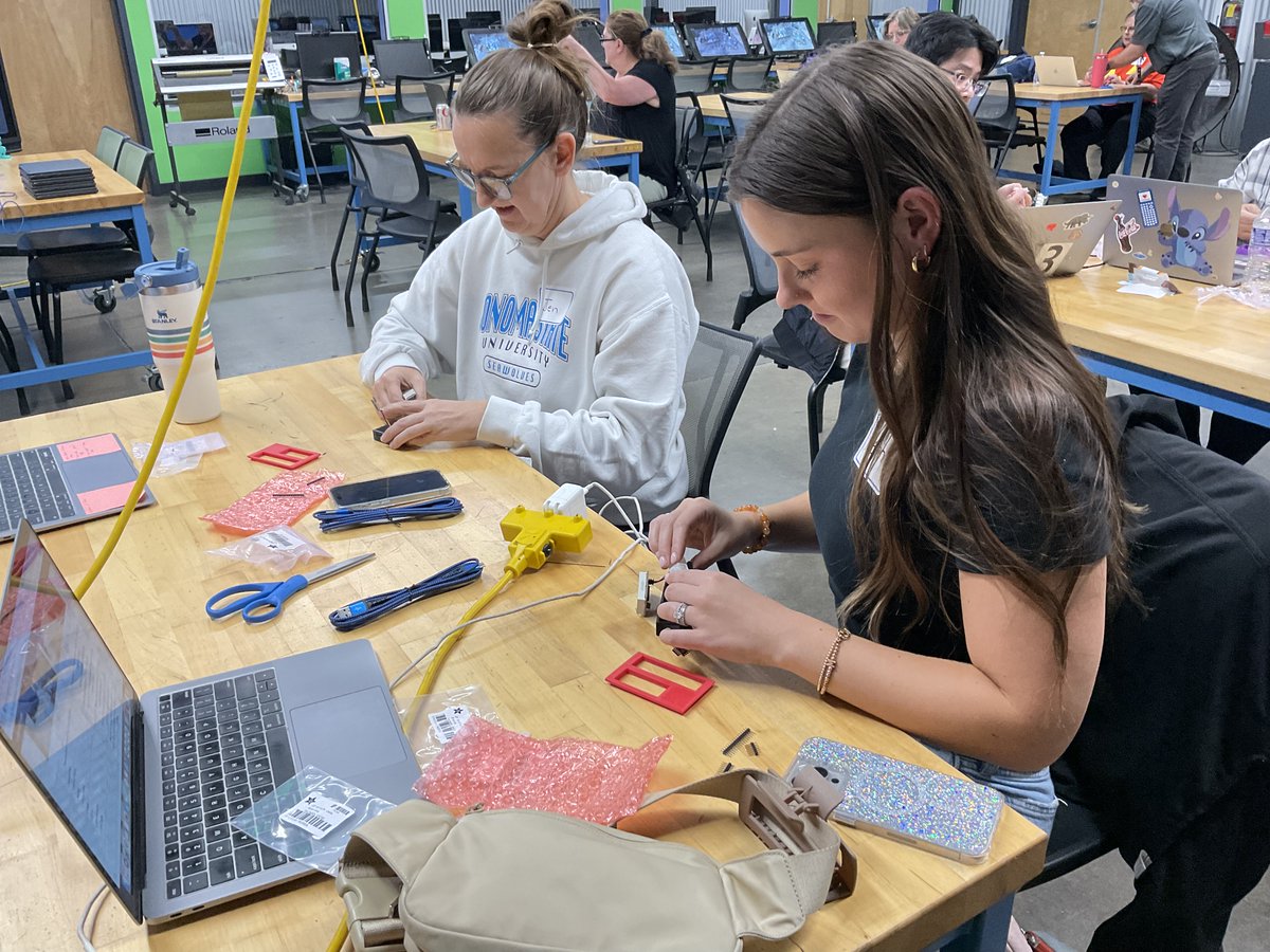SJCOE STEM Programs (@sjcoestem) on Twitter photo Yesterday teachers came to the SJCOE FabLab & Tuolumne Co. to hear from Wes Johnson, former Apple Software Engineer, about how CS relates to his work & to make & take binary keyboards. Next AcademiCS Symposium is Nov 28th! bit.ly/academicssympo… #CSforCA #SeasonsofCS #SJCOESTEM Yesterday teachers came to the SJCOE FabLab & Tuolumne Co. to hear from Wes Johnson, former Apple Software Engineer, about how CS relates to his work & to make & take binary keyboards. Next AcademiCS Symposium is Nov 28th! bit.ly/academicssympo… #CSforCA #SeasonsofCS #SJCOESTEM