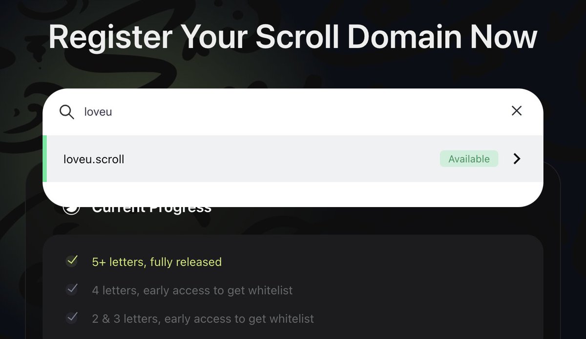 ScrollD(📜,🆔) Live on Mainnet tweet media