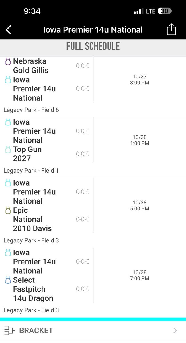 I can’t wait to get back on the field this weekend with my girls in Kansas City! I put the schedule below. #allgasnobreaks #IPFLIFE @IowaPremierFP @OliviaHPaz1997 @chhelt @UKCoachLawson @ASUSoftball @IlliniSB @TyraPerry13 @GatorsSB