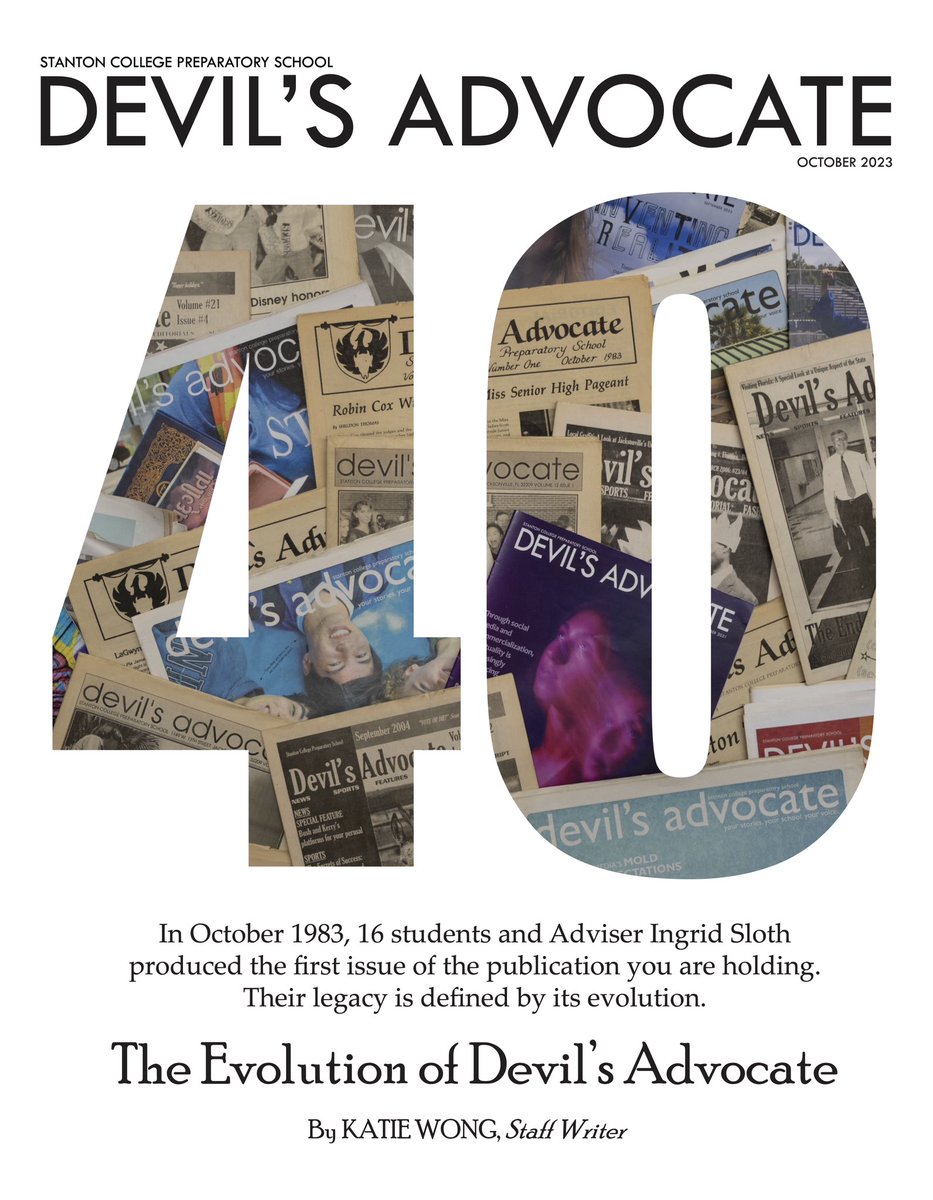 Tomorrow…Volume 40, Issue 1. #devilsadvocate40