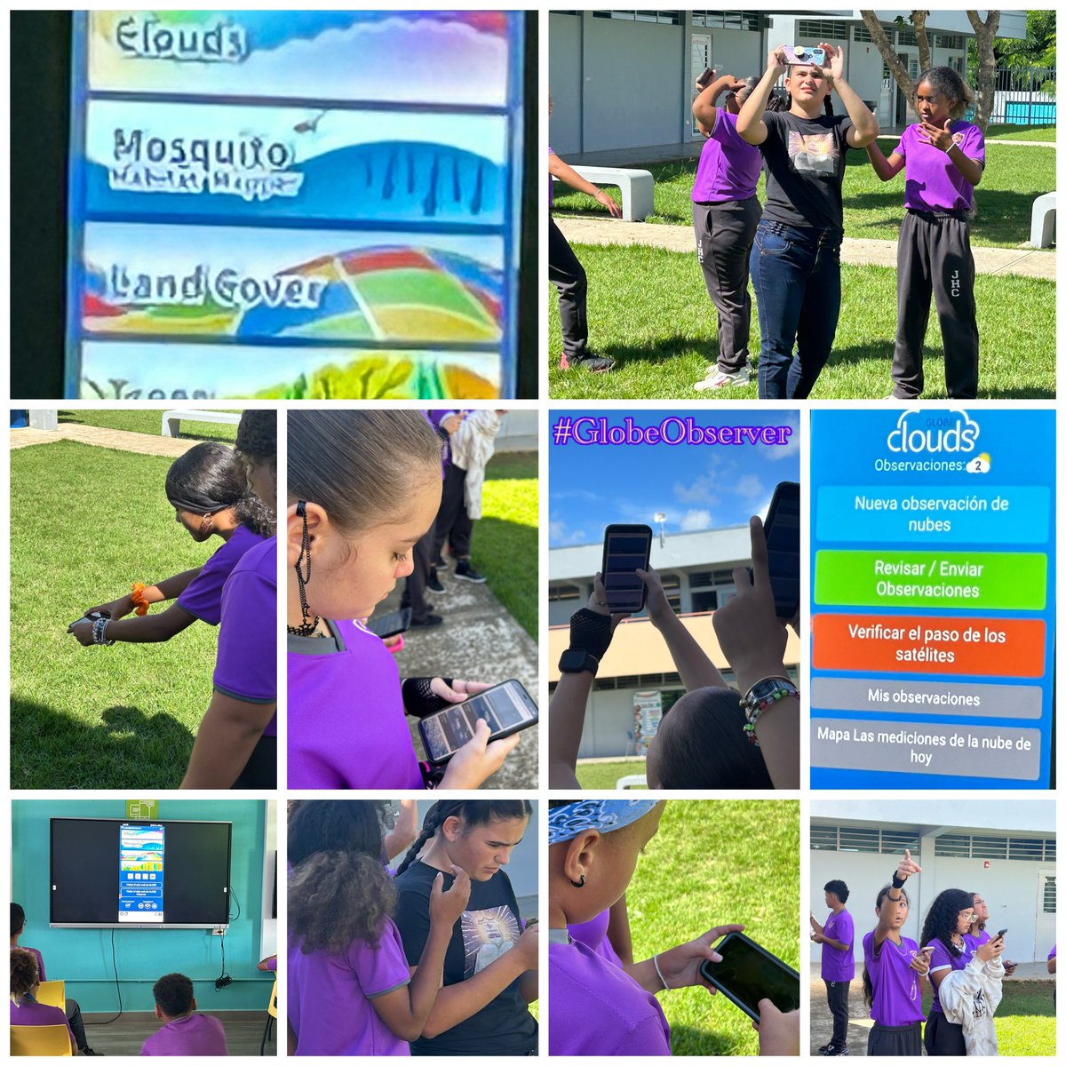 lisvetteflores's tweet image. Estudiantes de la @josehoraciocora comenzaron su programa de observaciones de nubes utilizando diferentes tecnologías, para enviar datos a la @NASA y  contribuir con la comunidad científica. Proyecto  #cloudscientist #ObjetivosDeDesarrolloSostenible
 #TheGLOBEProgram