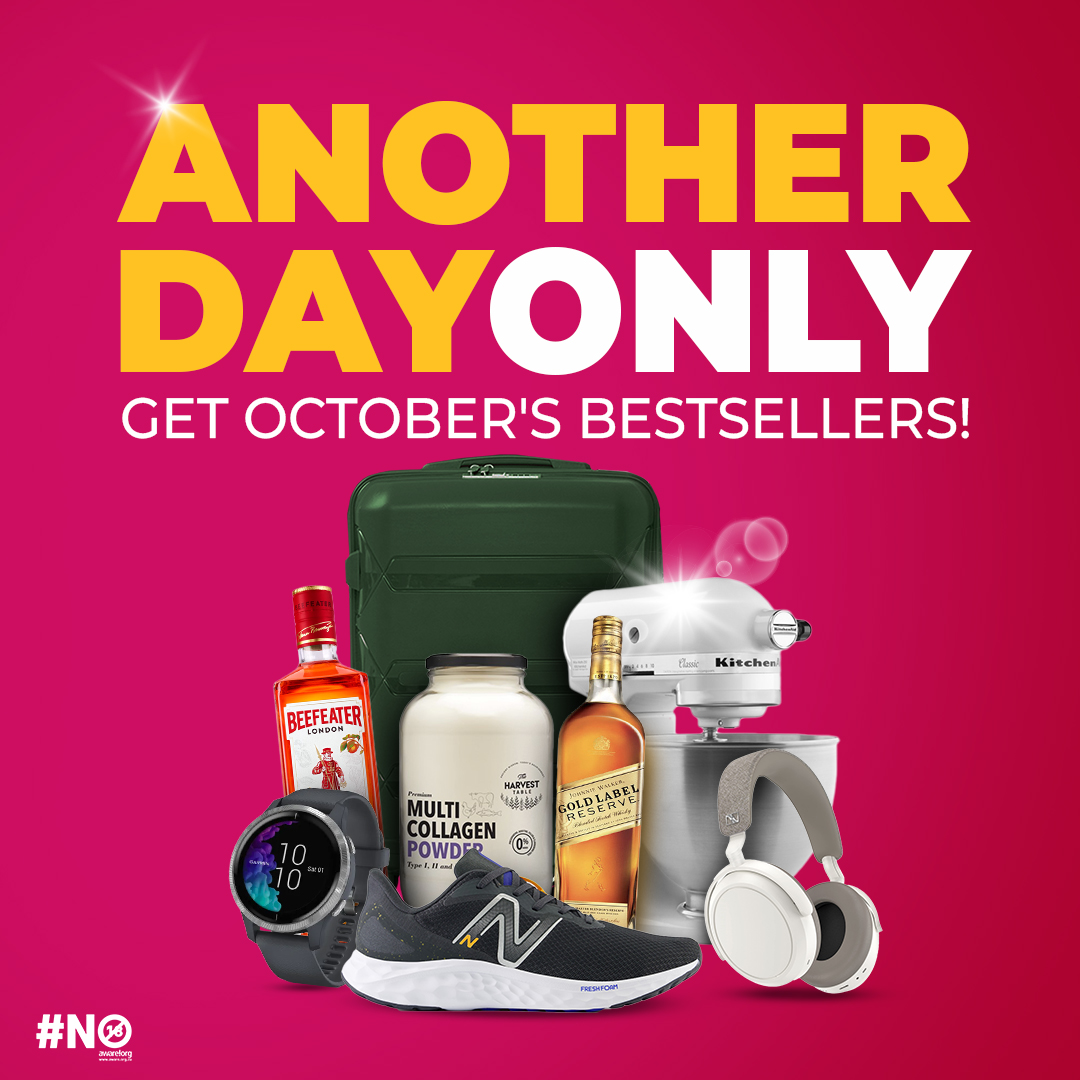 OneDayOnlycoza's tweet photo. Back by popular demand! โญ October's biggest deals are back; don't miss out again! ๐ฅณ
Shop now ๐ https://t.co/dhvqyuB5DJ
#AnotherDayOnly #onedayonlycoza https://t.co/l8keiveism