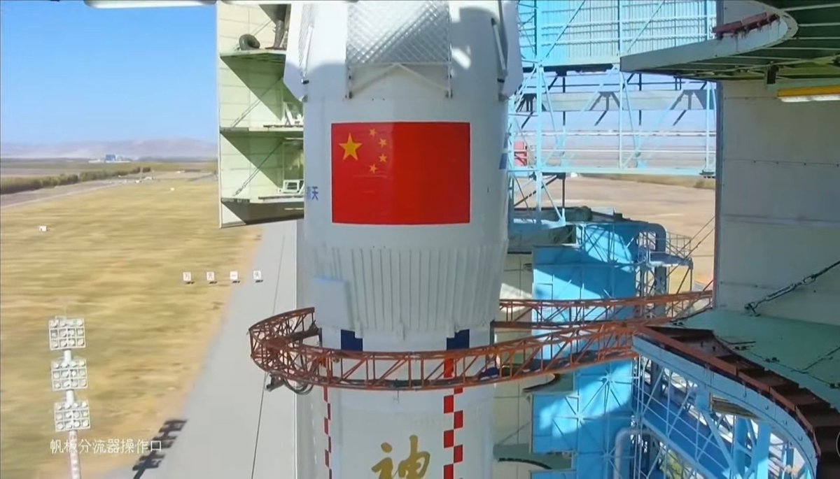 🧑‍🚀🚀T-10mins! Shenzhou 17 crewed spacecraft is about to launch to Tiangong Space Station (CSS). Source: buff.ly/4742qDB