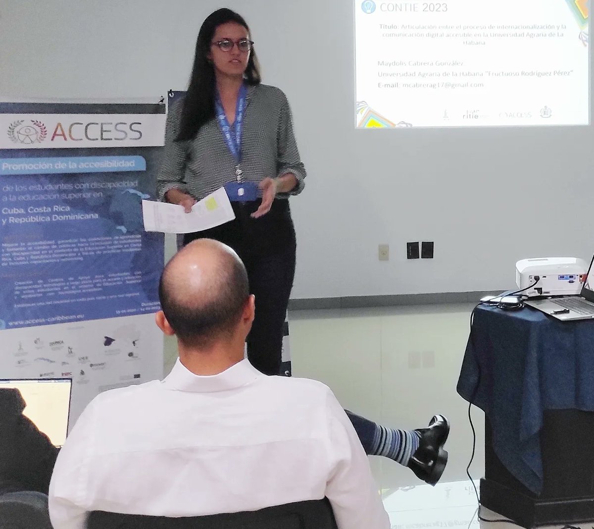 💙♿ Una nueva experiencia del Proyecto <a href="/CaribbeanAccess/">Access Caribbean</a> | Excelente oportunidad de compartir experiencias y buenas prácticas en conjunto en este Congreso Internacional de Tecnologías Inclusivas y Educación CONTIE 2023. 

#SomosUnahCuba #UniversidadCubana #AccessParaTodos
