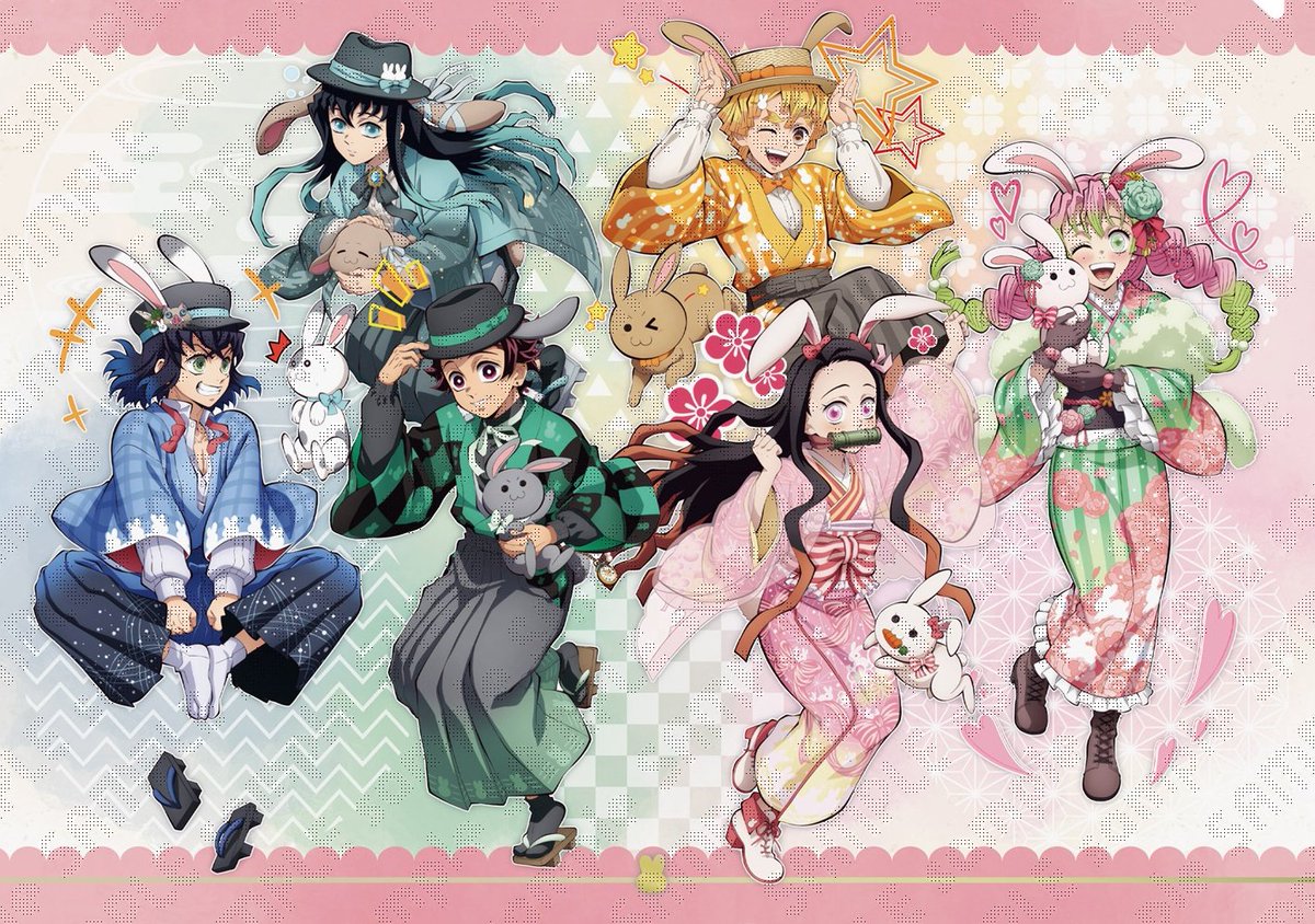 Kny Spring new kny illustration