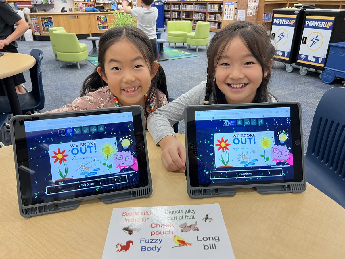 We broke out! Second graders practiced their plant knowledge skills with a digital breakout during their Wonder Wednesday time. 🌱 <a href="/bvlibraries/">BV LibraryMedia</a> <a href="/HRTJaguars/">Heartland Elementary</a>