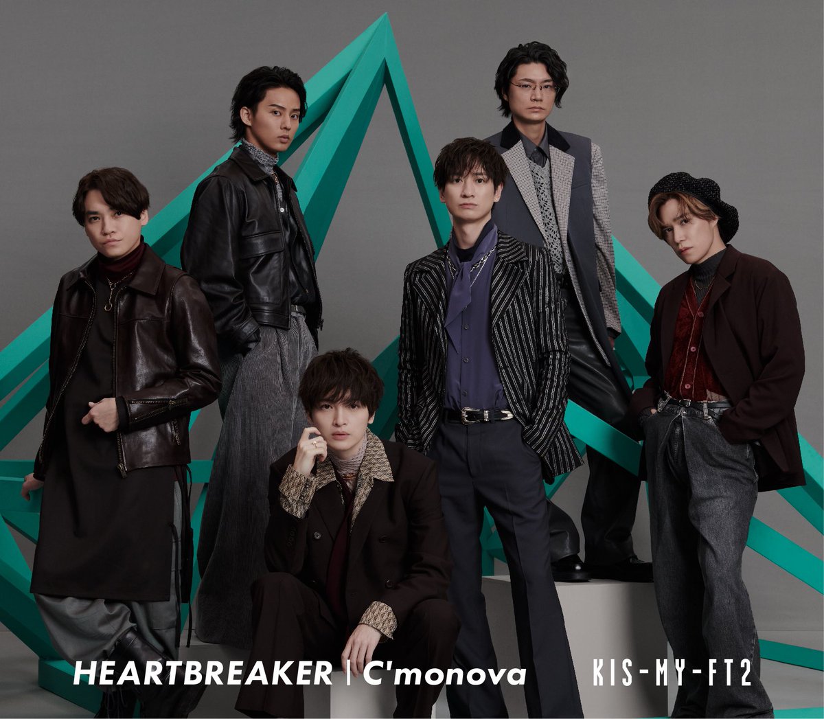 2024.01.03 Release
   「HEARTBREAKER / C’monova」
┈┈┈┈┈┈┈┈┈┈┈┈┈┈┈┈

            ⚫️Cover Photo⚫️

#KisMyFt2 #HEARTBREAKER_Cmonova