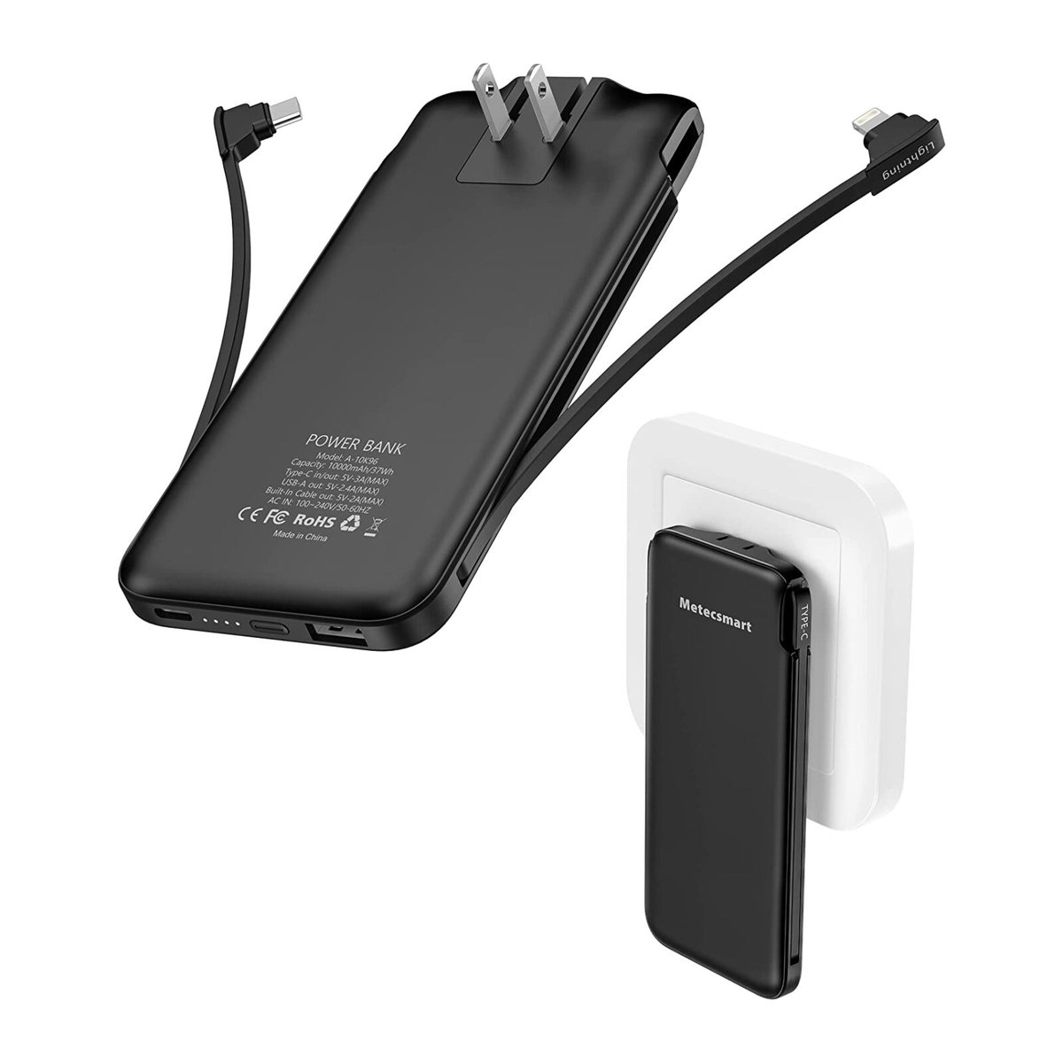 SefsedCom's tweet image. Metecsmart Portable Charger Features Built-in USB Cables &amp;amp; Charging Plug
tinyurl.com/ysdps9z8
#powerbank #travel #USBcables