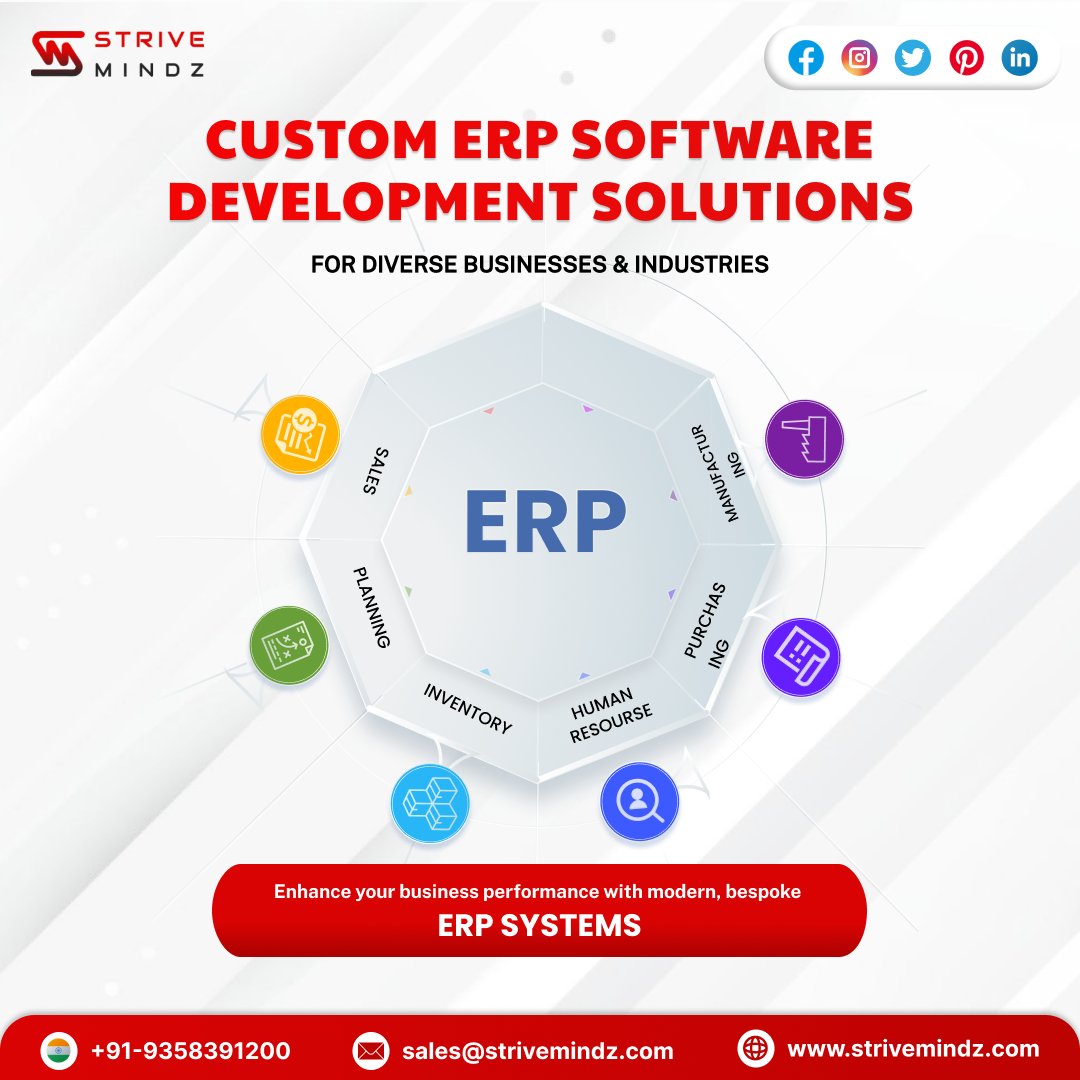 strivemindz's tweet image. Elevate Your Business with Strivemindz's Custom Software Development Services!
Visit: strivemindz.com
#strivemindz #customerpsoftwaredevelopment #erpsoftwaredevelopment #softwaredevelopment
#erpsoftware #customizederpsoftwaresolution #erpsoftware #software #erp