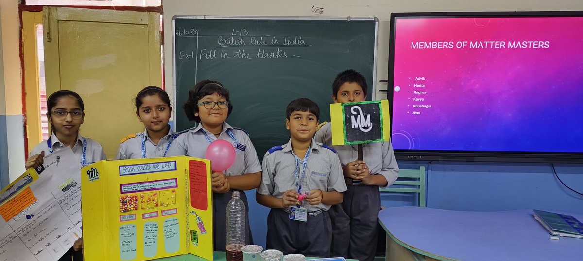 parulshar1984's tweet photo. Science presentation on States of Matter in class 5- Ahlcon Public School. A great indicator of Scientific Temper and curiosity in children. Proud to be their science teacher :)
@ashokkp @Ahlconpublic1 @seemasoniaps @MamthaSays @aarathik007 https://t.co/Xq76QPaUMQ