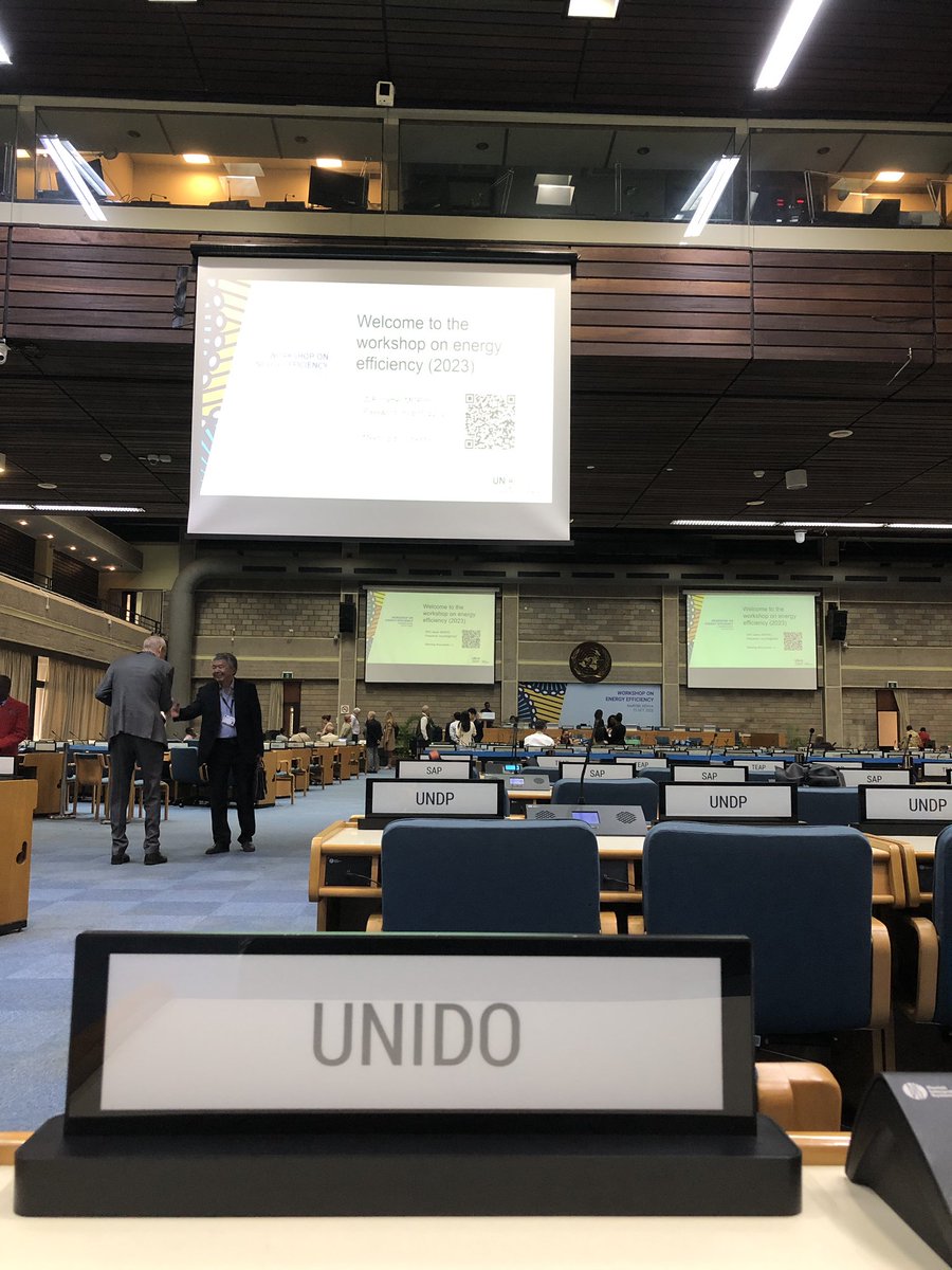 fukuyaiino's tweet image. UN in Nairobi for #MOP35 #MontrealProtocol #kigaliamendment