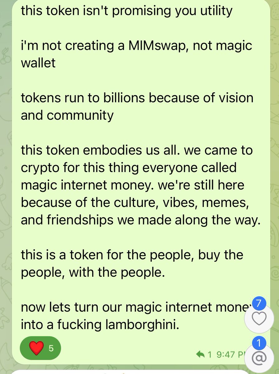 ItsAllMIM's tweet photo. It’s all just #magicinternetmoney. https://t.co/ogDoJUkFT5