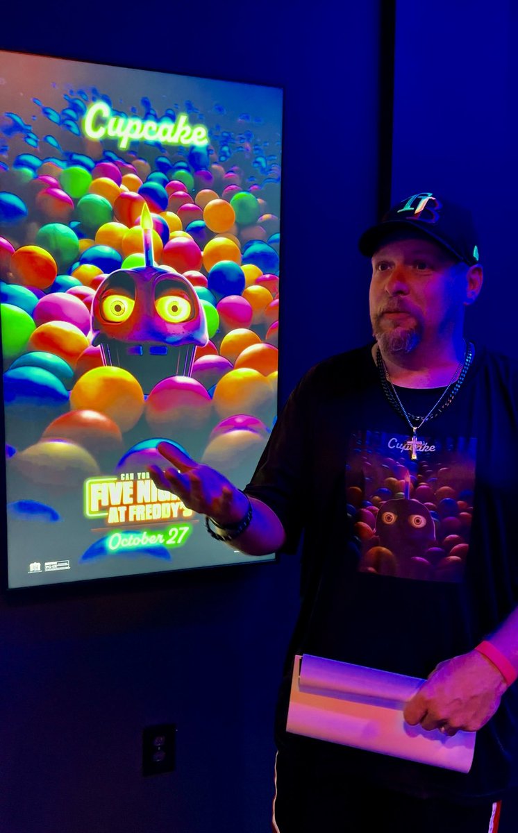 FNAF was everything we could ask for and more. At the end of the film everyone was cheering and the atmosphere was electric. This is the perfect film for the fans and everyone. Make sure you get out and see it this Halloween weekend. Still Team Cupcake! <a href="/blumhouse/">Blumhouse</a>