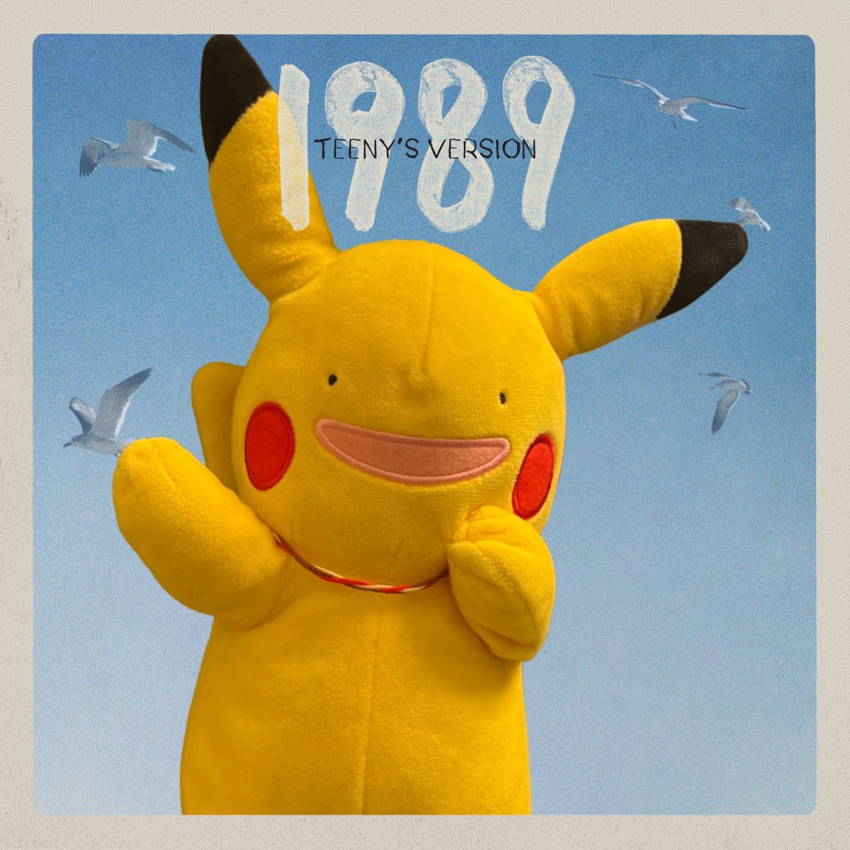 dittoaspikachu's tweet photo. I’m ready for #1989TaylorsVersion !  Any one else looking forward to it??  #dittoaspikachu #pikapika https://t.co/q1QXbrYSQG
