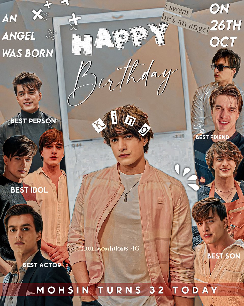 HAPPY BIRTHDAY MOHSIN
#HappyBirthdayMohsinKhan