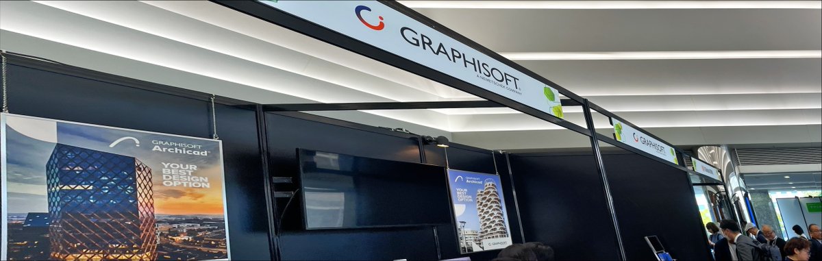 GraphisoftJapan's tweet image. 本日有明TFTホールで開催中の #Archifuture 2023に出展しております！
ご来場の皆さま、#Graphisoft ブースにもぜひ足をお運びくださいませ🤗 

bit.ly/46KqTya