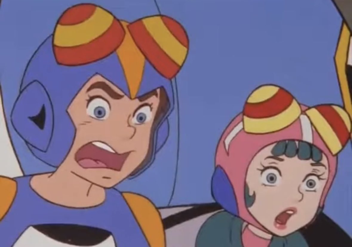 So is this where the design for Mega Man came from? Time Bokan 1975