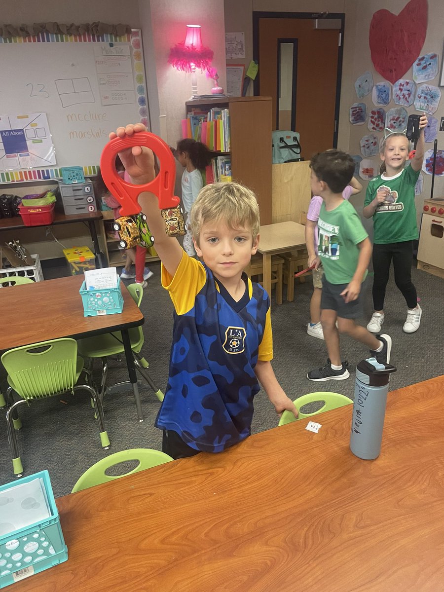 It’s all about magnets and using big words like REPEL and ATTRACK! 🧲 #mccluremarshals #mcclurekinder
