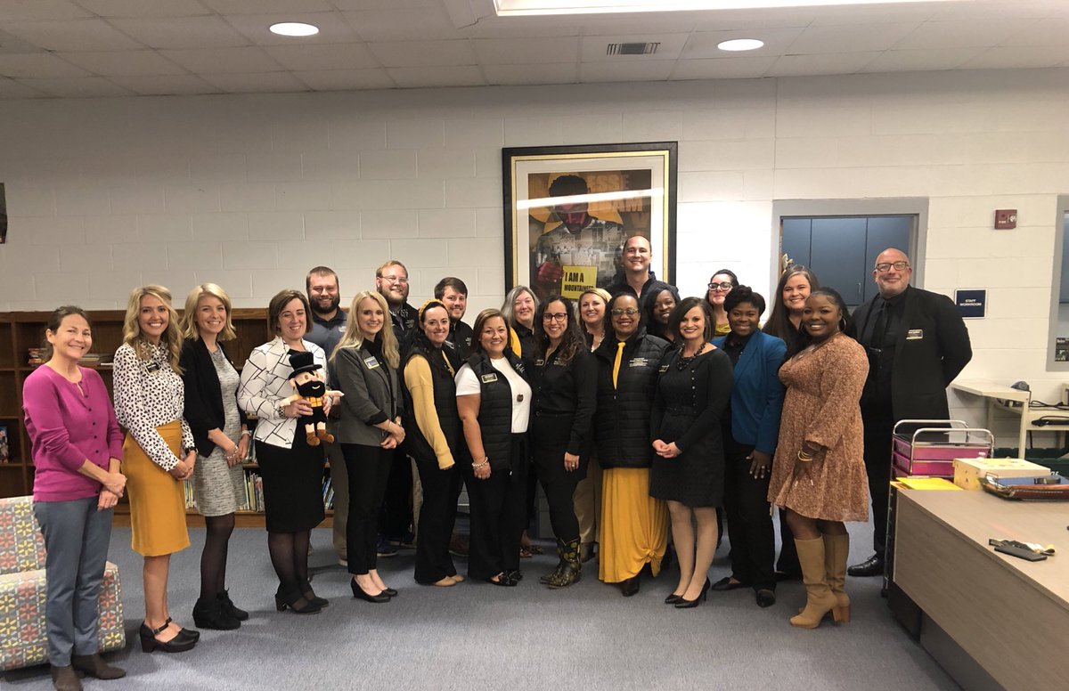 brosenbalm's tweet photo. Fantastic @AppstateRCOE @NCPFellows Leadership Day (#6!) at @appstateacademy today! Our Fellows learned innovative new approaches to structuring school processes and networked w/ amazing leaders! Thank you for hosting us @reederh @smgaillard @ESidden @AmieSnow17! @KimberlyKmoney https://t.co/8GIRrvW1Wa