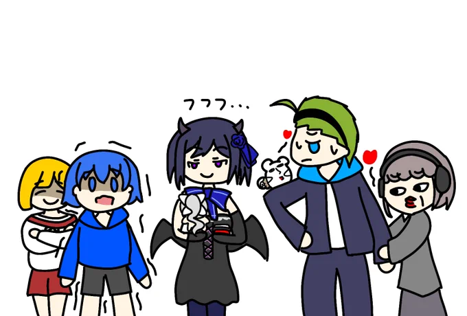 ラフ過ぎたやつと1期生オルタ