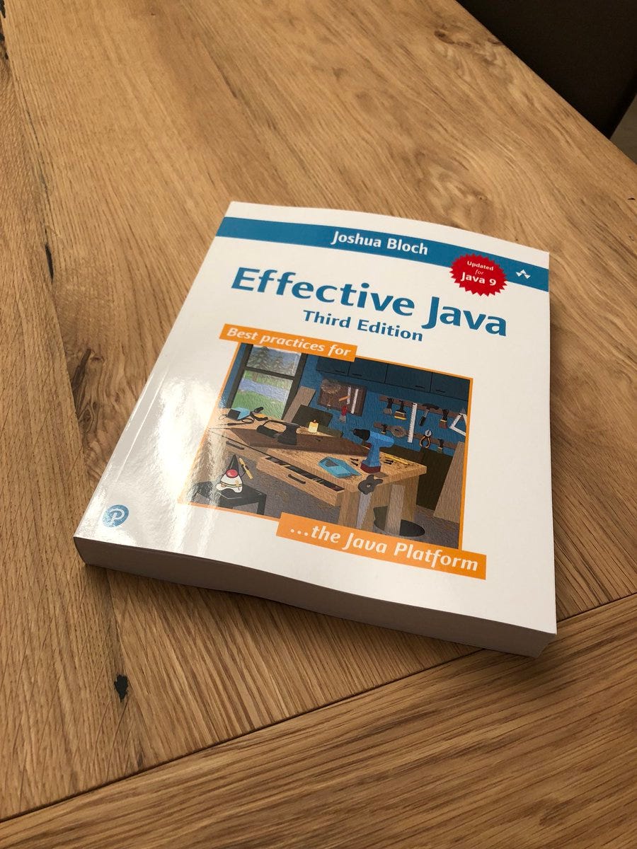 javinpaul's tweet image. Have you read this yet?
If not, go read it now, you will thank me later ..
link 👉- 
amazon.com/Effective-Java…