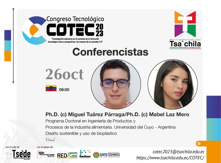 RTsede's tweet photo. 📢¡Mañana cerramos esta fiesta académica con la tercera jornada del  COTEC - 2023,  un espacio con múltiples miradas y aportes al desarrollo de ciencia, tecnología e innovación! ¡No te lo puedes perder! 🚀📚🔍🔗 https://t.co/c7gLT5bP9O