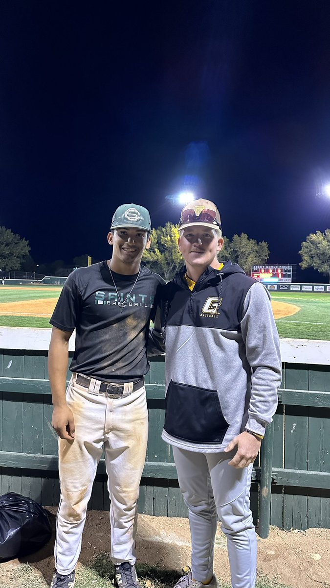GCCC vs SCCC…two of my all-time favorite students. Sure miss seeing you everyday. Keep being successful!!!