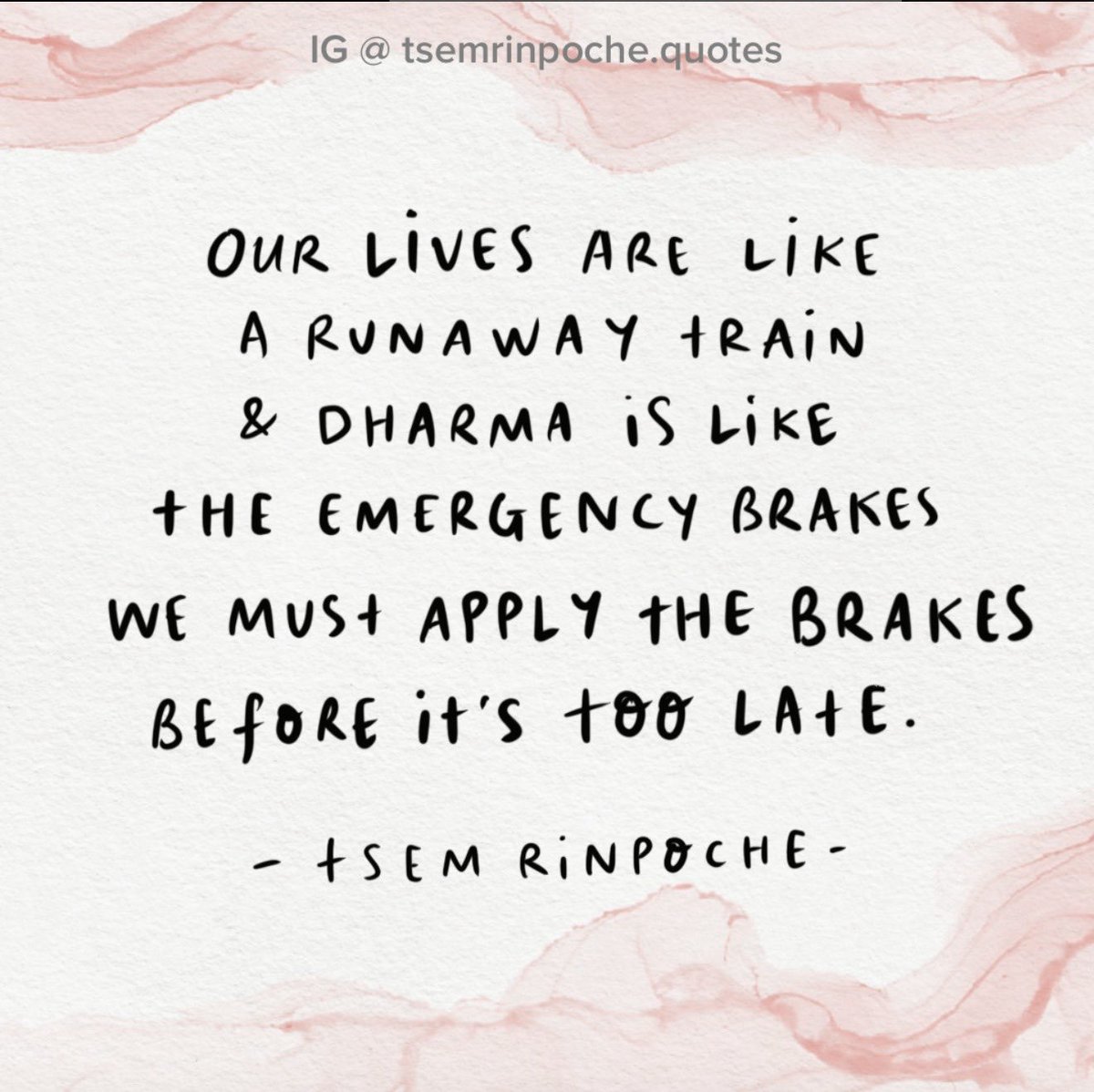 Something to contemplate. 

#dharma #life #expectation #truth #karma #buddha #Buddhism #spiritual #kindness #care #love #attitude #mindset #tsemrinpoche