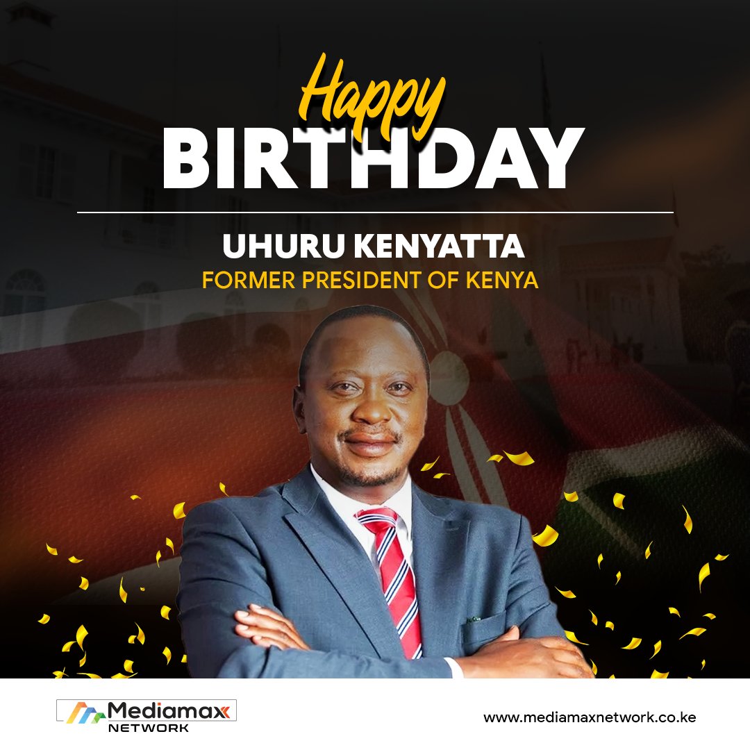 Happy Birthday to former President Uhuru Kenyatta.
What would you like to say to him on this special day? #HappyBirthdayUhuru