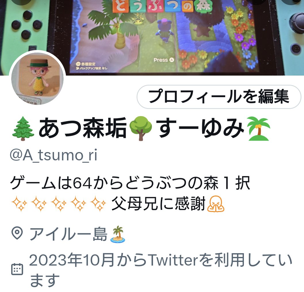 A_tsumo_ri's tweet photo. 今まで雑多垢でしたが
もっともっと楽しみたくて
あつ森に特化したアカウントを新しく作りました😆
皆さんの素敵な作品を是非とも拝見させて下さい🙏
#あつ森好きな人と繋がりたい 
#AnimalCrossing 
#あつまれどうぶつの森 https://t.co/CXKILDFr0H