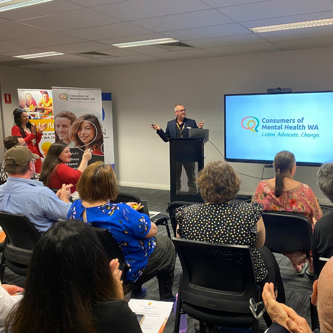 Consumers of Mental Health WA tweet media