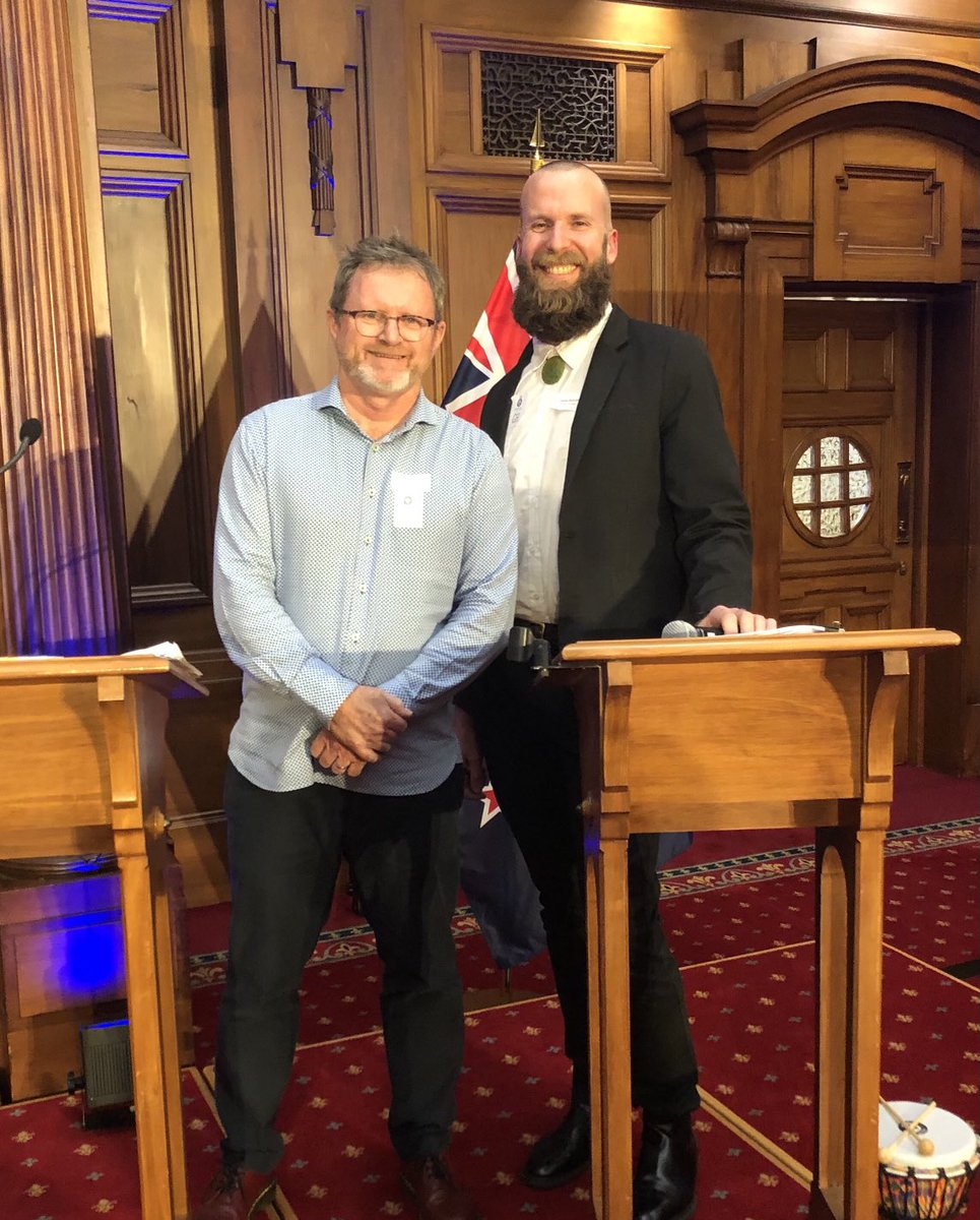 In readiness to host the Plain Language Awards with my bearded buddy Thomas McGrath at Parliament’s Legislative Council Chamber.